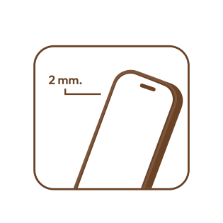 ความบาง 2 mm.